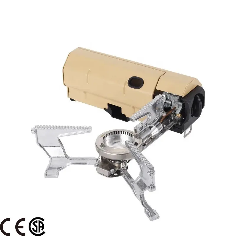 Custom Color High Quality Portable Mini Gas Stove for Outdoor Camping & Picnics Foldable Design