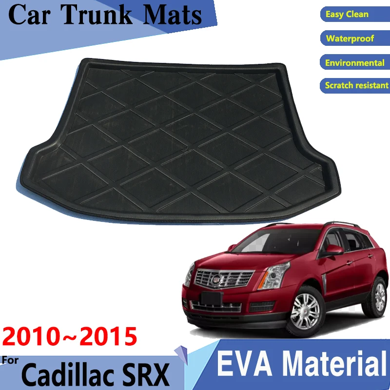

Коврик для багажника автомобиля, фитинг для Cadillac SRX 2010 2011 2012 2013 2014 2015, коврики для багажника автомобиля, коврики для легкой очистки заднего багажника, автомобильные аксессуары