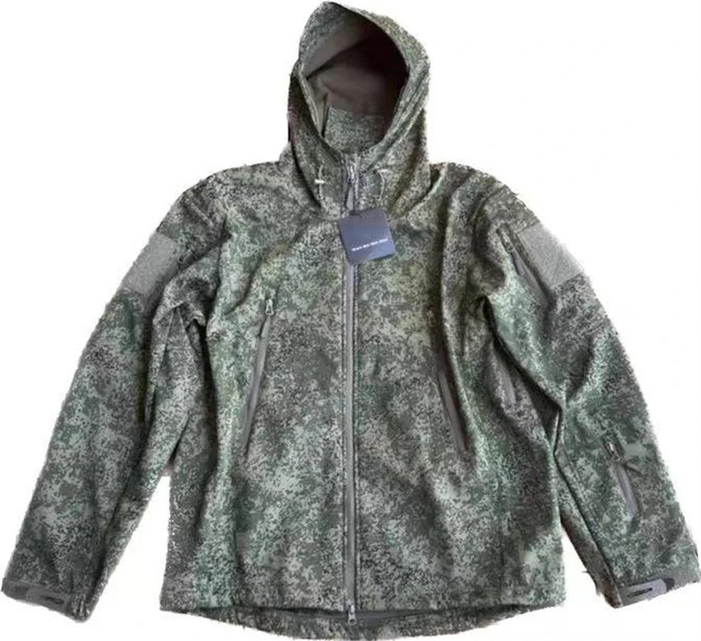 TACTICAL TOM VDV Little Green Man EMR Jungle Cold proof Fleece Outdoor Waterproof Forest Soft Shell Tactical Stormtrooper