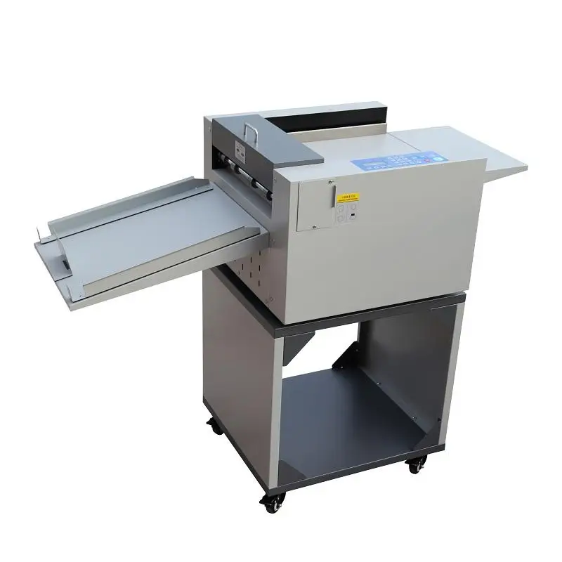 For WD-NC350 Digital Control 330mm/12.9'' Width Manual Feeding Electric Semi-Automatic Paper Creasing Machines