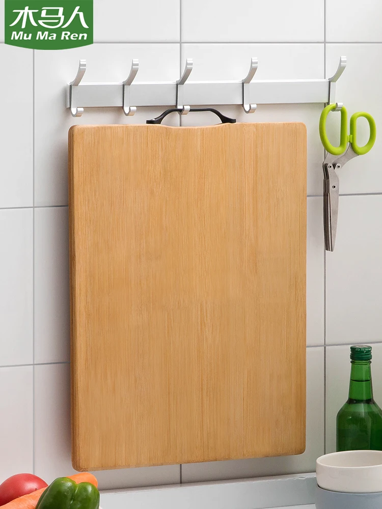 

Trojan horse cutting board household cutting board rolling and dough cutting board non-solid wood kitchen sticky i