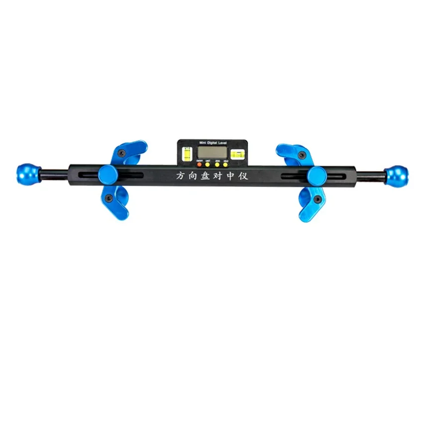 

Инструмент для позиционирования четырех колес Вспомогательный прибор для выравнивания рулевого колеса Измеритель уровня Электронный дисплей