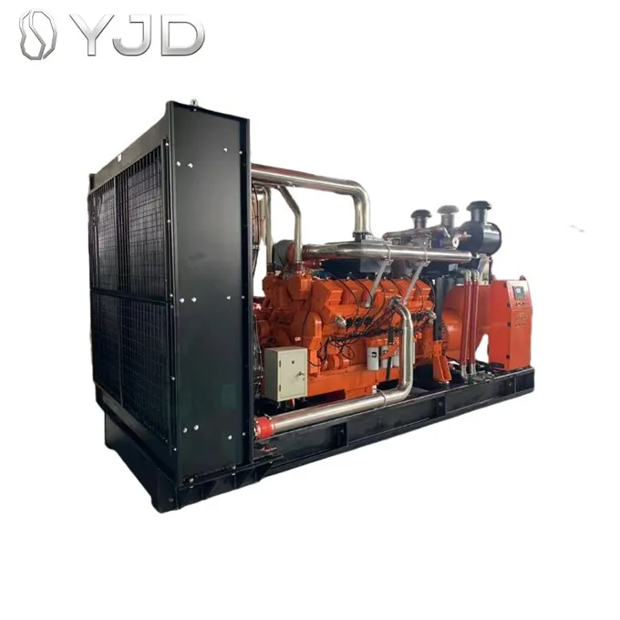 2MW Natural Gas Generator Set 2500kva Auto Start Open Frame Powered by K50-G10 Engine with Synchronous Parallel
