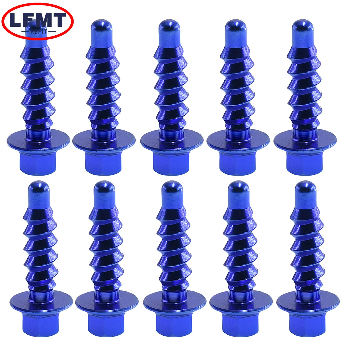 10Pcs CNC Aluminum Self Tapping Screw Bolts Kit For KTM SX/SXF/XC/XCF/EXC/EXCF/XCW Husaberg 85cc-610cc 2004-2023 Dirt Pit Bike