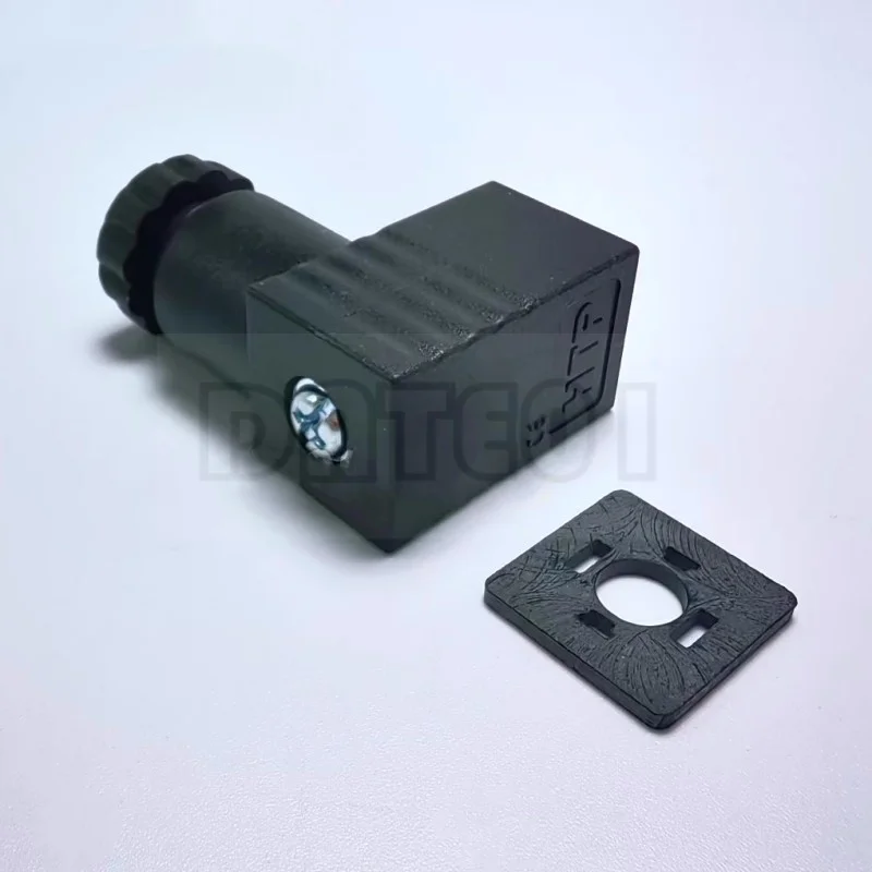 HTP Solenoid Valve Plug Type C 9.4MM coil Sensor 4PIN 3P+PE DIN 40050EN 60529 Accessories