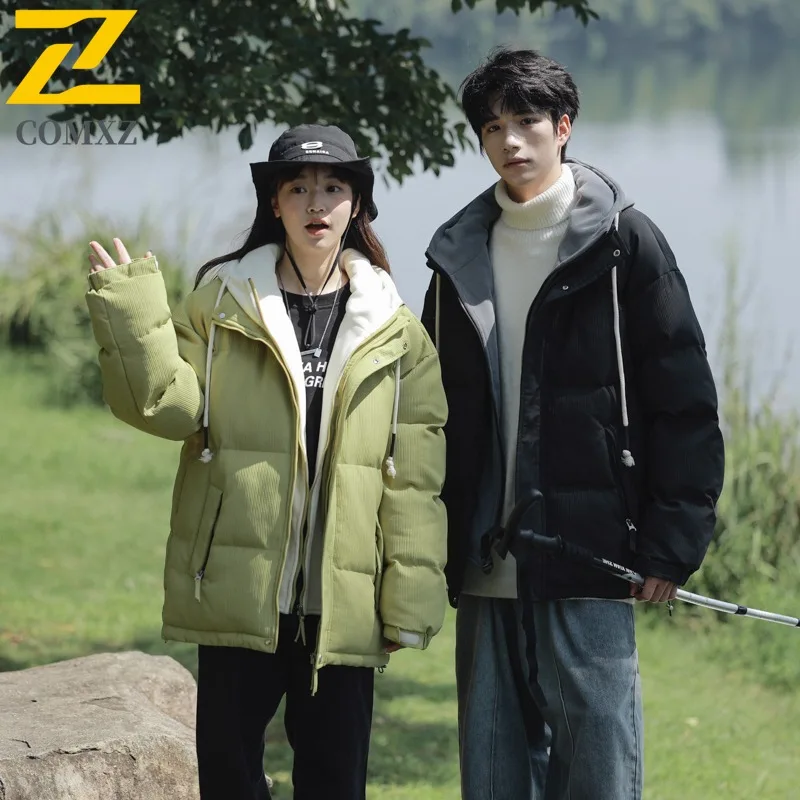 

COMXZ Outdoor Travel Premium Mens Jacket 2025 Lightweight Casual Padding Coat Daily Style Comfortable Autumn Winter Clothing