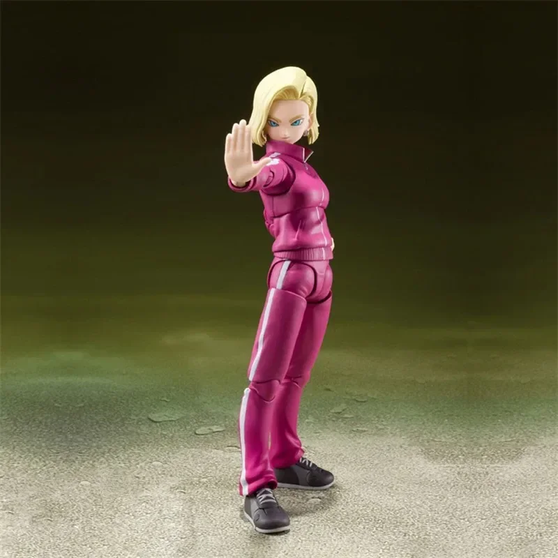 Disponibile Bandai S.H. Figuards Dragon Ball Super Android 17 Android 18 Tournament of Power Anime Figure il regalo perfetto per i bambini