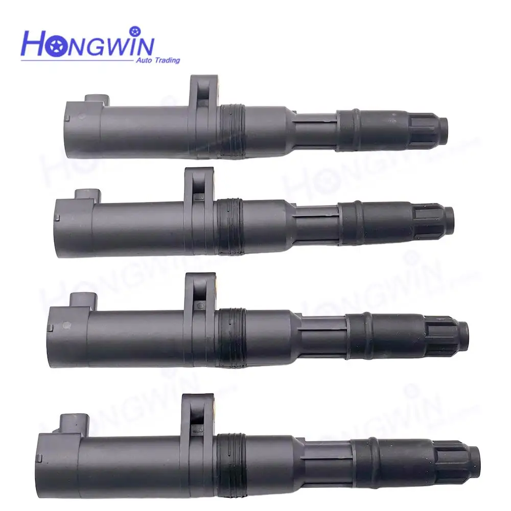 4PCS 7700107177 22448-00QAA Ignition Coil Plug For Renault Clio Espace Grand Scenic Kangoo Laguna Logan Megane Nissan Opel