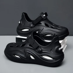 Men's Outdoor Sandals Sport Slippers Beach Slides Breathable Clogs Men Women Casual Garden Shoes Non-slip Men Outdoor Sandals