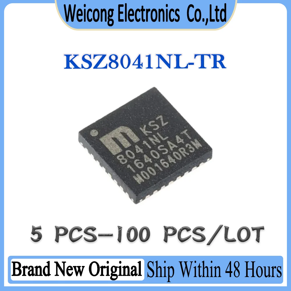 New Original KSZ8041NL-TR KSZ8041NL KSZ8041N KSZ804 IC Chip QFN-32