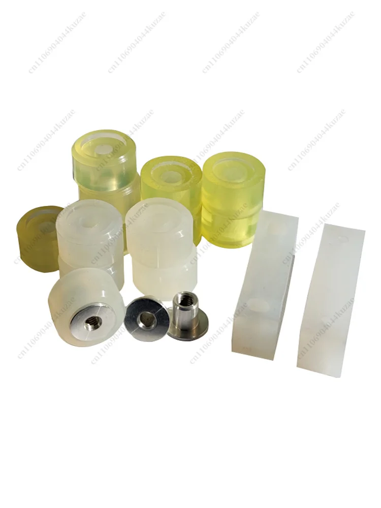 Wear Resistant Vulcanized Silicone Anti-Slip Rubber Wheel Pad for Automatic Capping Machine