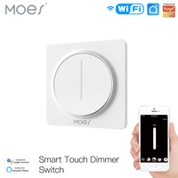 New WiFi Smart Touch Light Dimmer Switch Smart Life/Tuya APP Remote Control Works with Alexa Google Voice Assistants EU