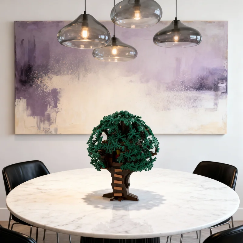 

877pcs MOC Bart S Treehouse The Simpsons Collectible Minifigures Model Building Blocks DIY Gift Creative Display Decor Premium