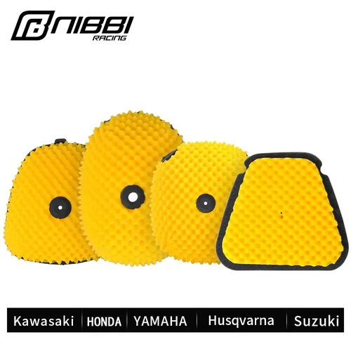 Imagen 1 del producto NIBBI-filtro de aire para motocicleta, filtro de bicicleta de cross de alto flujo, esponja de espuma, filtros de aire, accesorios para motocicleta