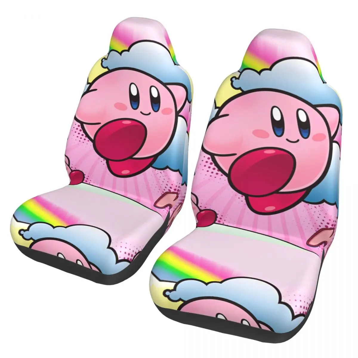 

Аниме Звезда Кирби, защитный чехол для автомобильного сиденья, аксессуары для интерьера, женские защитные чехлы для автомобильных сидений, тканевые чехлы для рыбалки