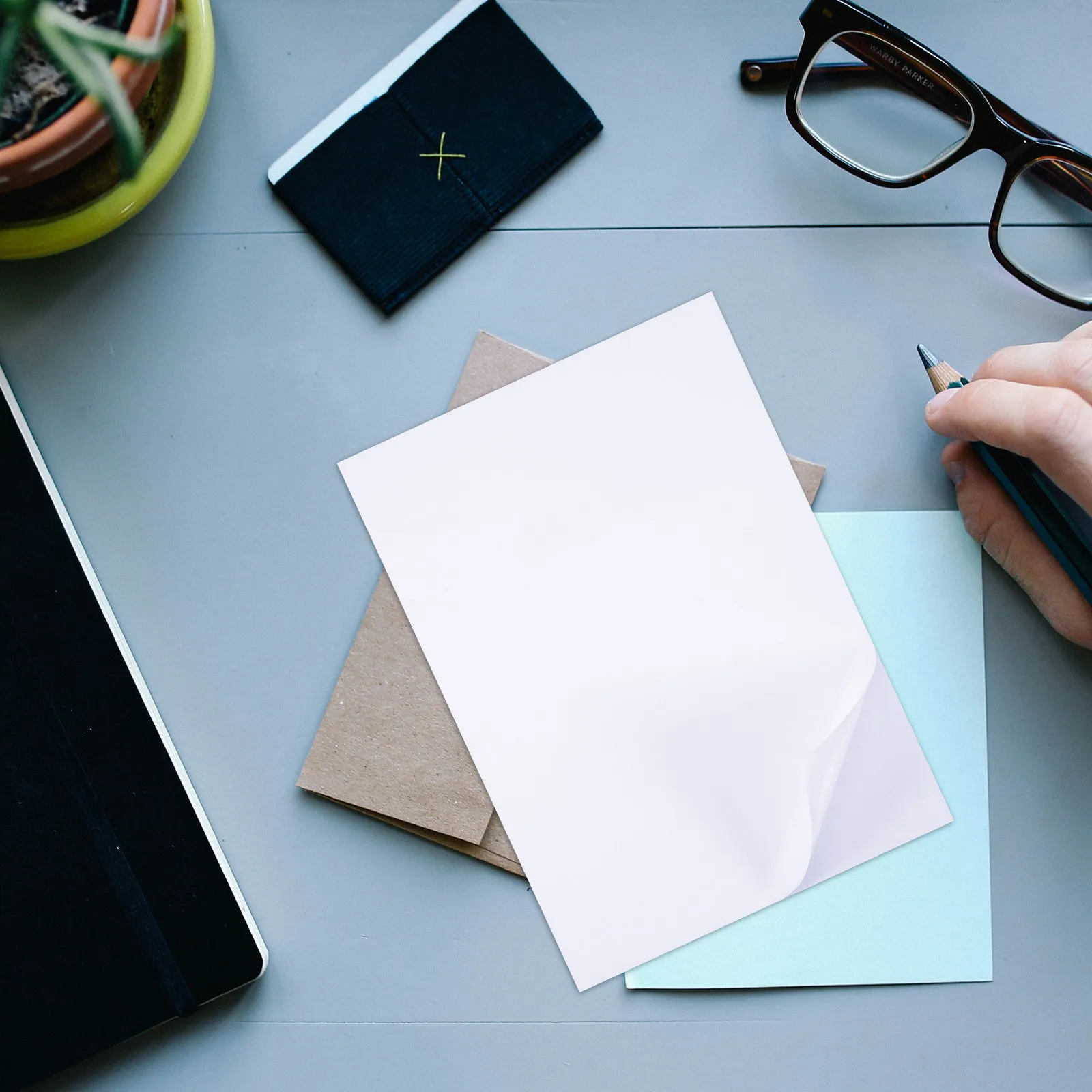 50pcs-single-sided-adhesive-label-paper-clear-tape-sheets-for-craft-scrapbooking-diy-photo-card-ribbon-decoration