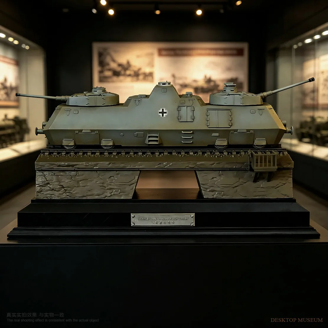 Finished ornament armored train (size: 200 * 80 * 100mm)    LTCP-546+