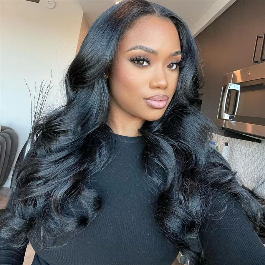 13x6 HD Lace Wig Pre plucked Natural Hairline Body Wave Human Hair Wigs 13 x 6 HD Lace Frontal Wigs