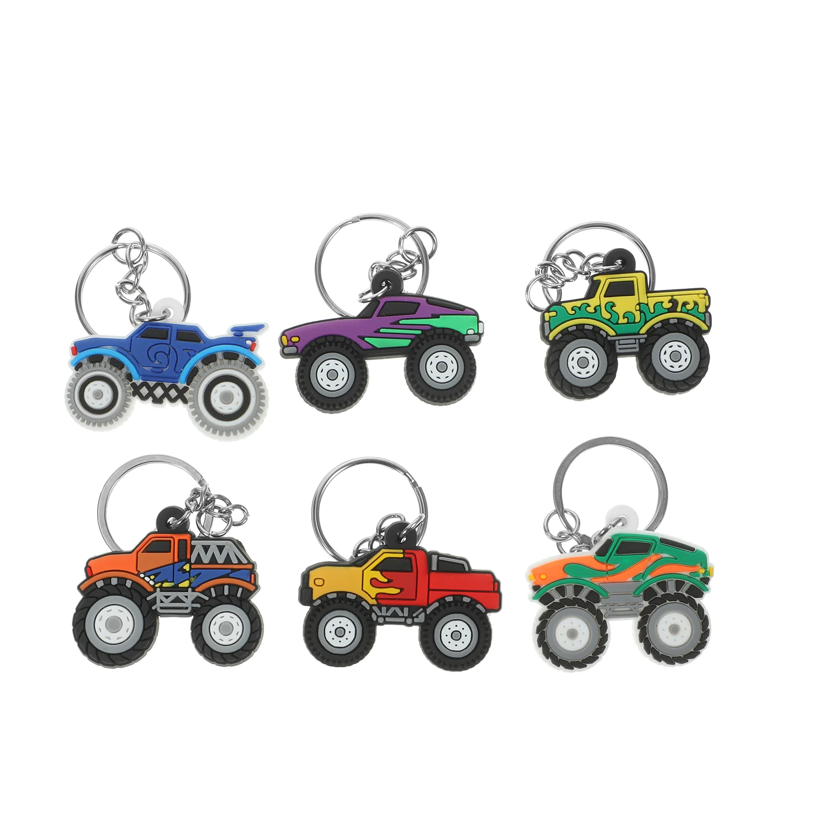 

Loop Off-road Vehicle Cartoon Keychain Cute Anime 6pcs (7+8+9+10+11+12) for Girls Holder Phone Wallet