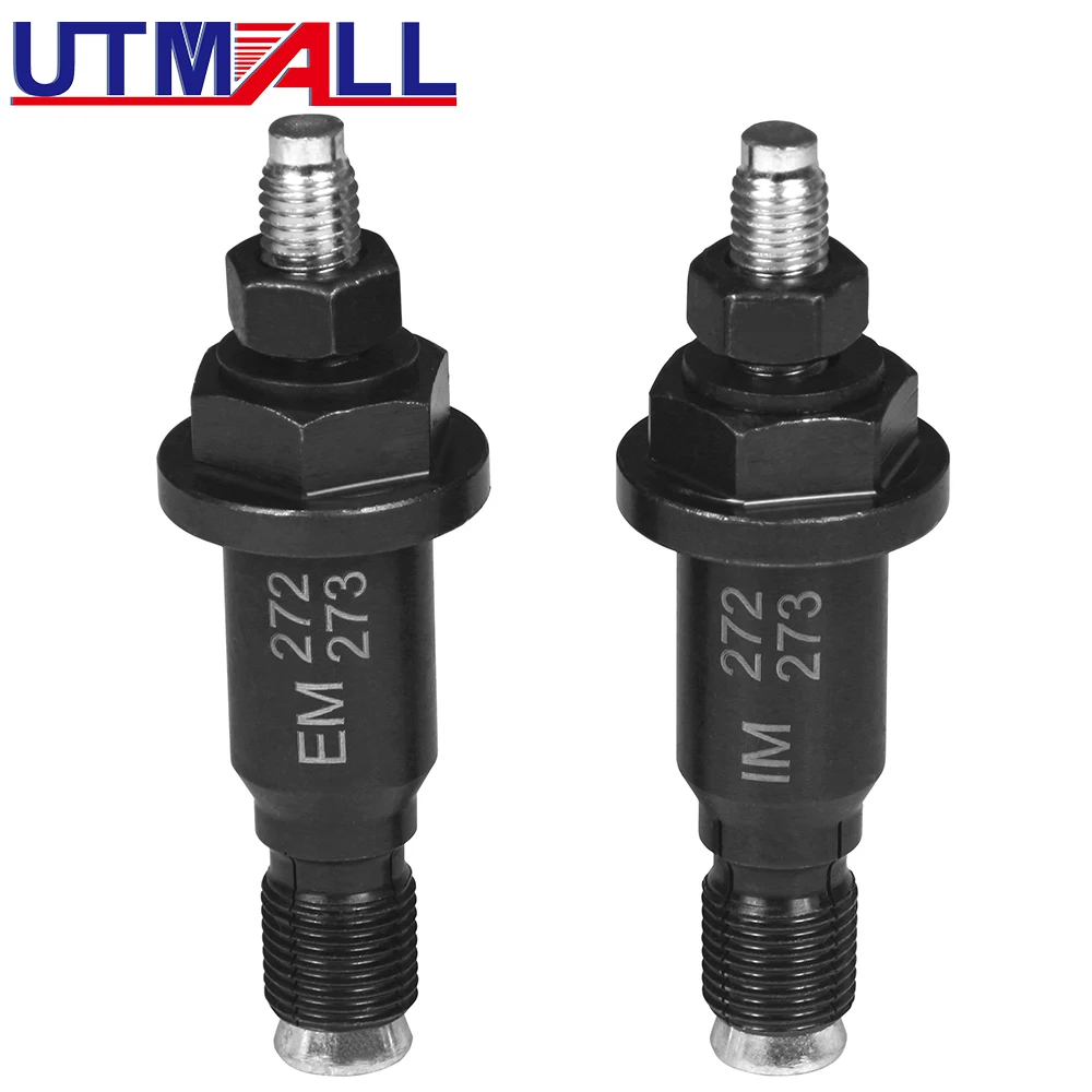 2PCS Engine Sprocket Timing Tool Kit for Benz M272 M273 Positive & Negative Thread Automotive Experts Engine Adjustment Tools