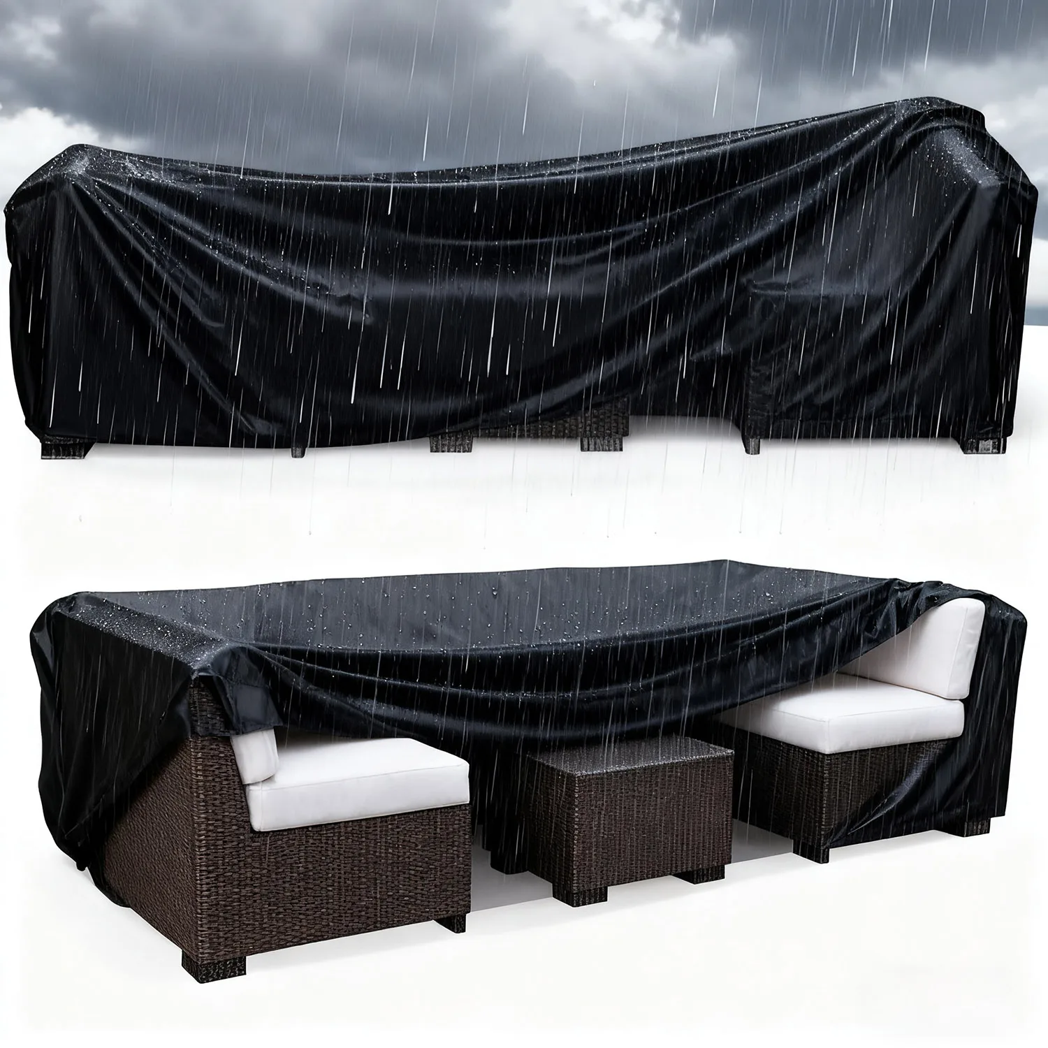Outdoor Patio Furniture Covers in Many Sizes, Garden and Patio Set CoversSuitable for All Seasons on Patios, Lawns and Backyards