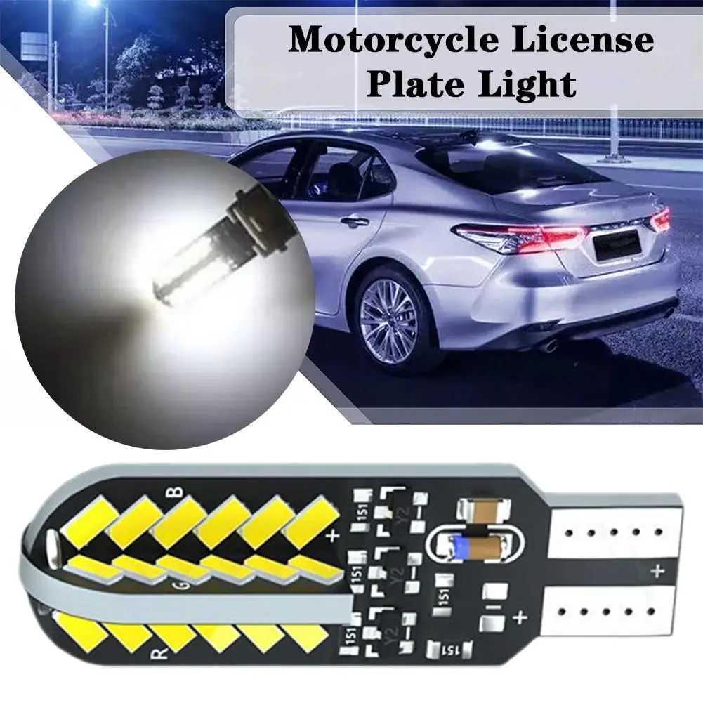 12V Motorcycle/car LED Lights License Plate Lights Racing Tricolor Rotating Explosion Flashing Wide Lights Parking Warning Light