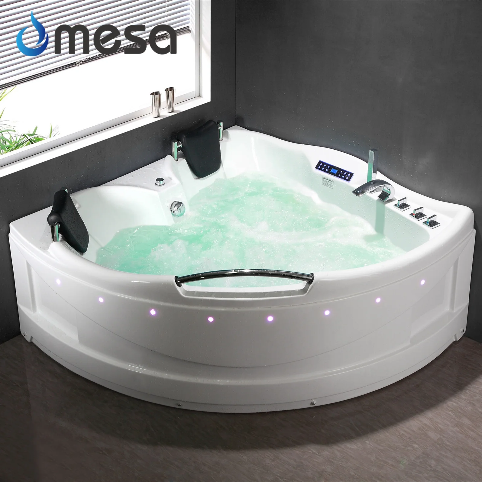 Bathroom Corner ABS Indoor Hot Bath Tubs Freestanding Massage Bathtubs With Cheap Prices