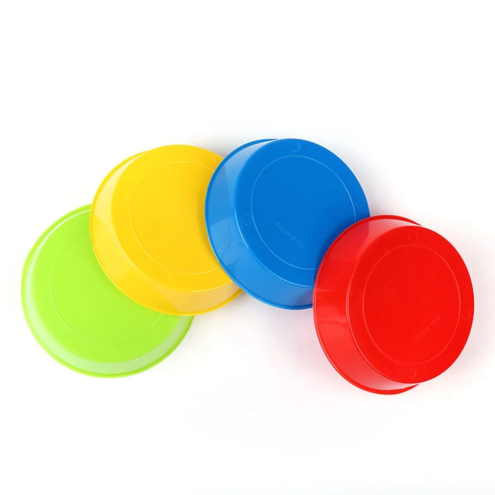 4Pcs Plastic Drawing Bowls Paint Mixing Holder Deeper Color Palette for Watercolor Oil Acrylic Craft Use Color Palette