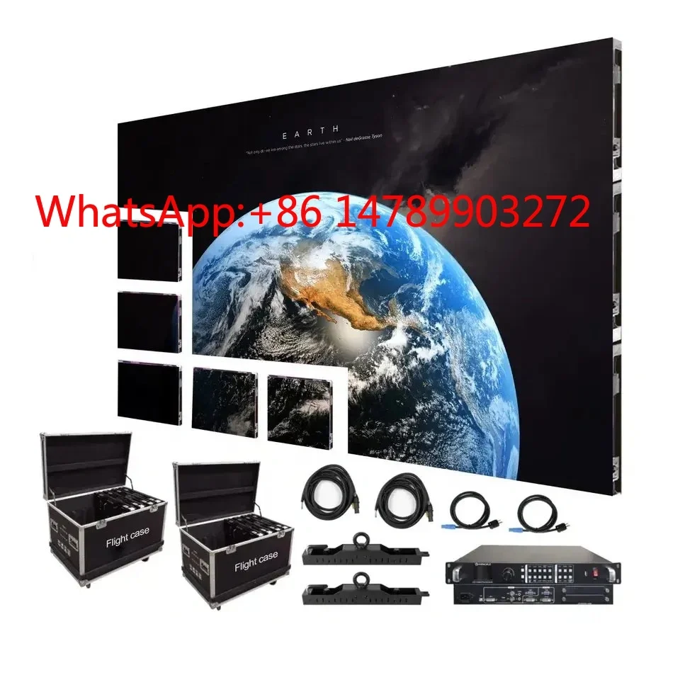 

P4.81 500×500mm Waterproof Full‑Color Outdoor LED Video Wall Exhibition Advertising Display Panel