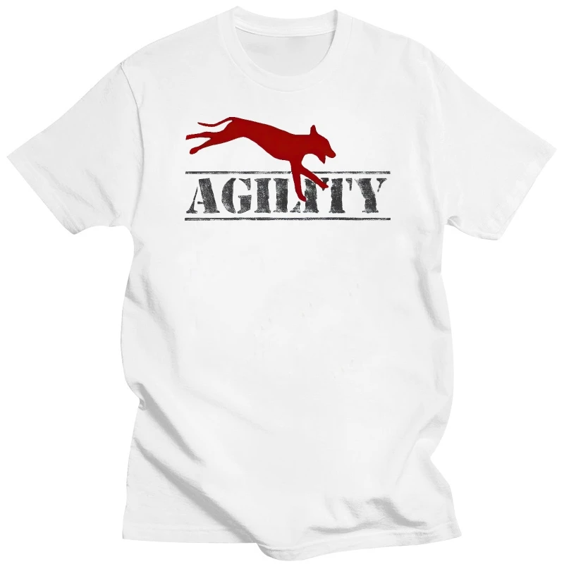 Newest Funny Casual Agility T Shirt For Men 100% Cotton Letters Novelty T-Shirts Black Short-Sleeve Pop Top Tee