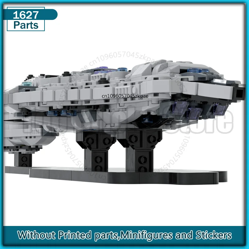 Shadow of Intent MOC بنة عرض سفينة الفضاء مجموعة ألعاب تجميع الأصالة عرض الطوب هدايا عيد الميلاد