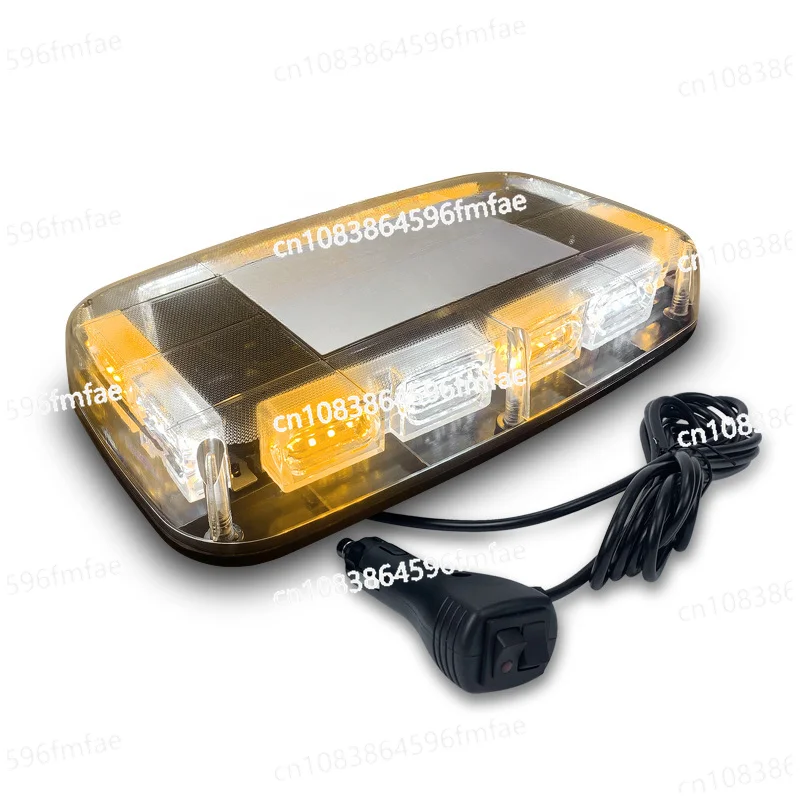 

Car 48LED Flash Light Strobe Light 12v-24v Warning Magnet Ceiling 12 Inch Emergency Flash