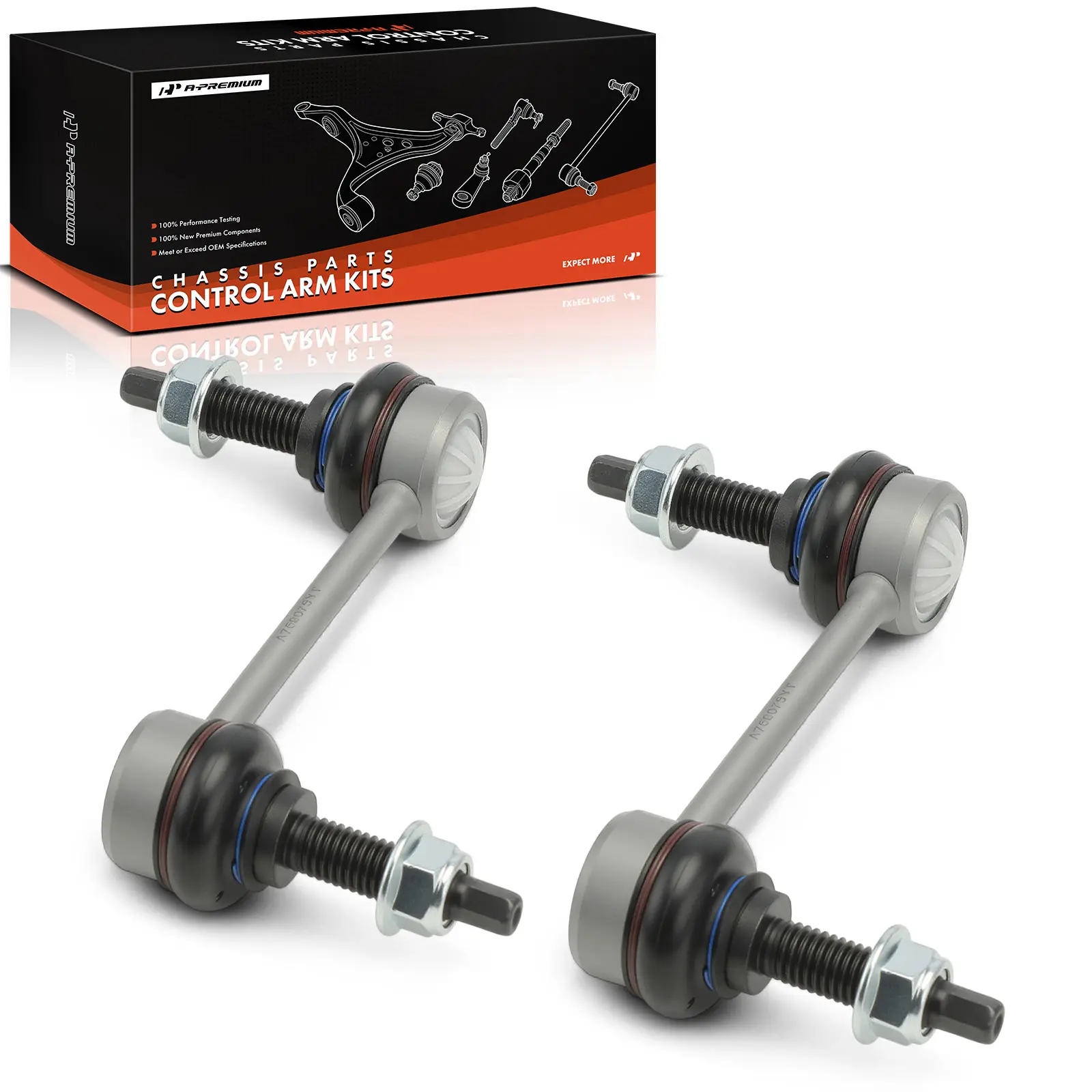 A-Premium 2x Rear Sway Bar Link for Land Rover LR3 2005-2009 LR4 2010-2016 Range Rover Sport 2006-2013