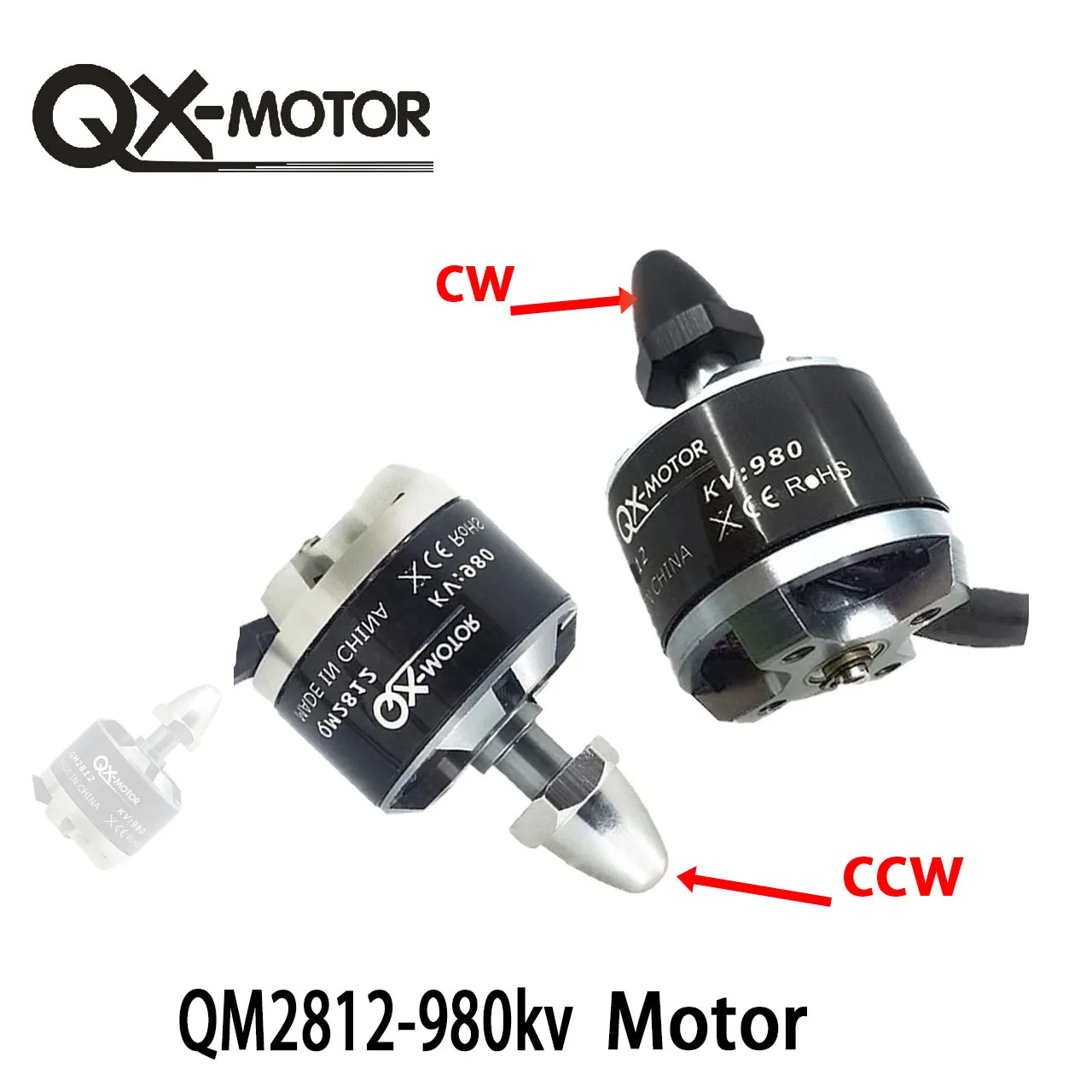 QX-Motor QM2812(2212) 980KV CW CCW bezszczotkowy silnik do F330 F450 F550 Multicopter RC silnik do drona DIY części