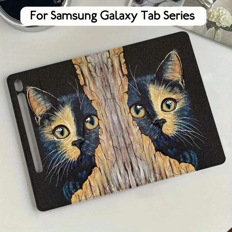 الحظ إكليل ريترو هريرة لسامسونج غالاكسي تبويب S7 S8 S9 S10 11 12.4 13.1 FE زائد لايت بوصة غطاء اللوحي #2