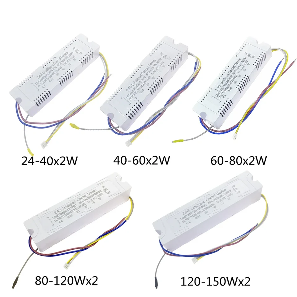 AC85-265V 2.4G Intelligent LED Driver 24-40Wx2 40-60Wx2 60-80Wx2