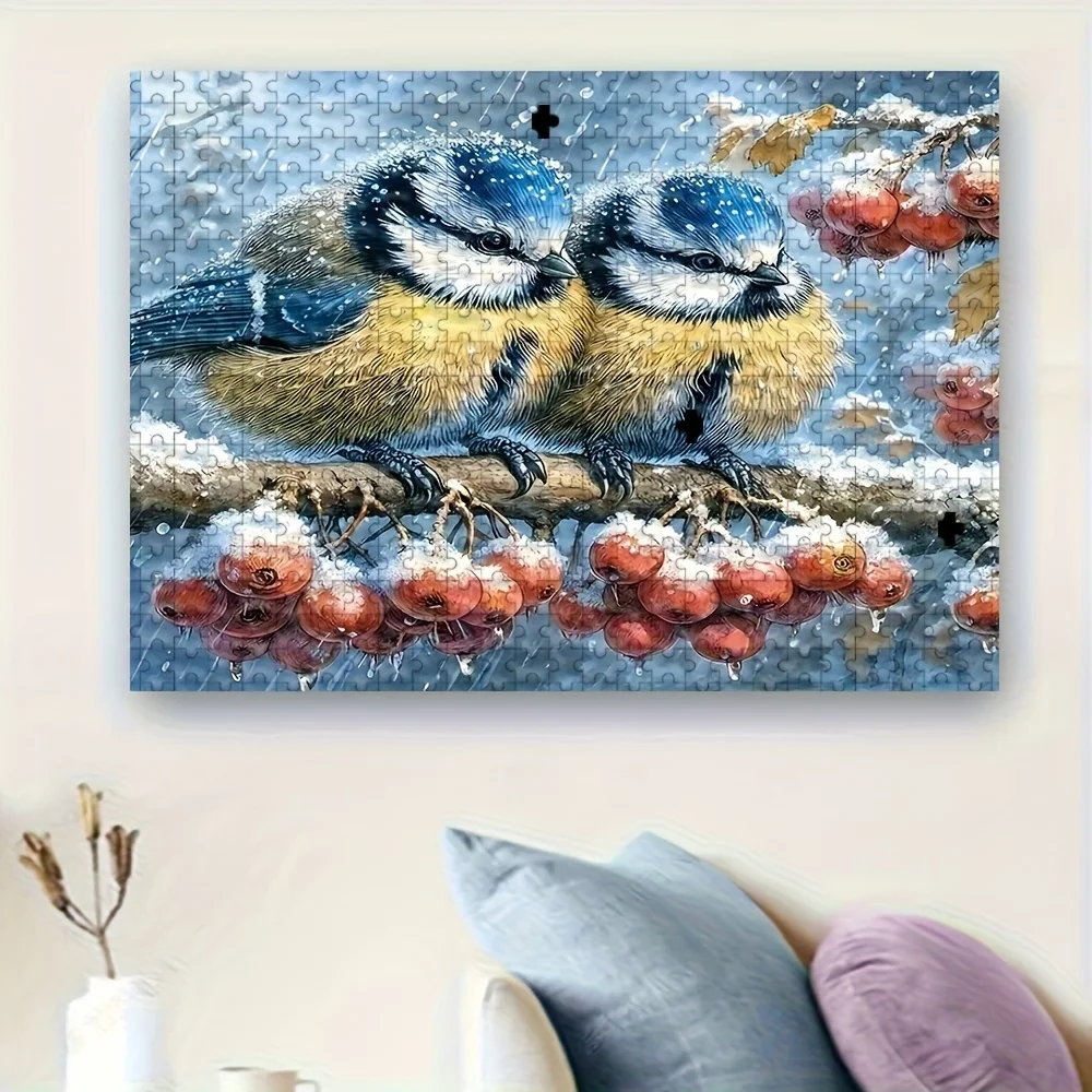 500/1000 elementów Wysokiej Jakości Puzzle dla Dorosłych |   Zabawna gra rodzinna redukująca stres, idealna na urodziny, Boże Narodzenie, Halloween i jako prezent.