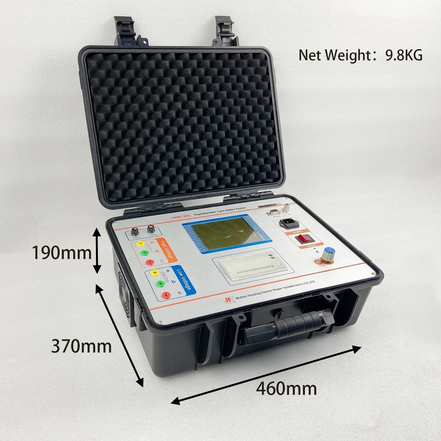 YUNYI Fully automatic TTR meter single phase, three-phase Power Transformer Turn Ratio tester test system