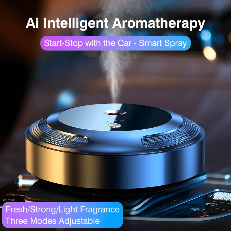 Smart Car Air Freshener Fragrance Diffuser Car Mist Humidifier Essential Oil Diffuser Aromatherapy Interior Accessories