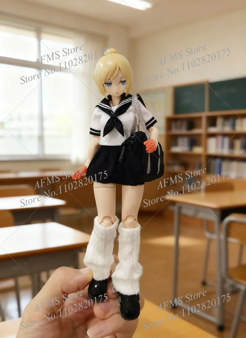 1/12 مقياس البدلة المتنقلة فتاة حقائب كروسبودي رسول حقائب JK أنيمي الدمى ملحق صالح 6 بوصة عمل الشكل الجندي #3