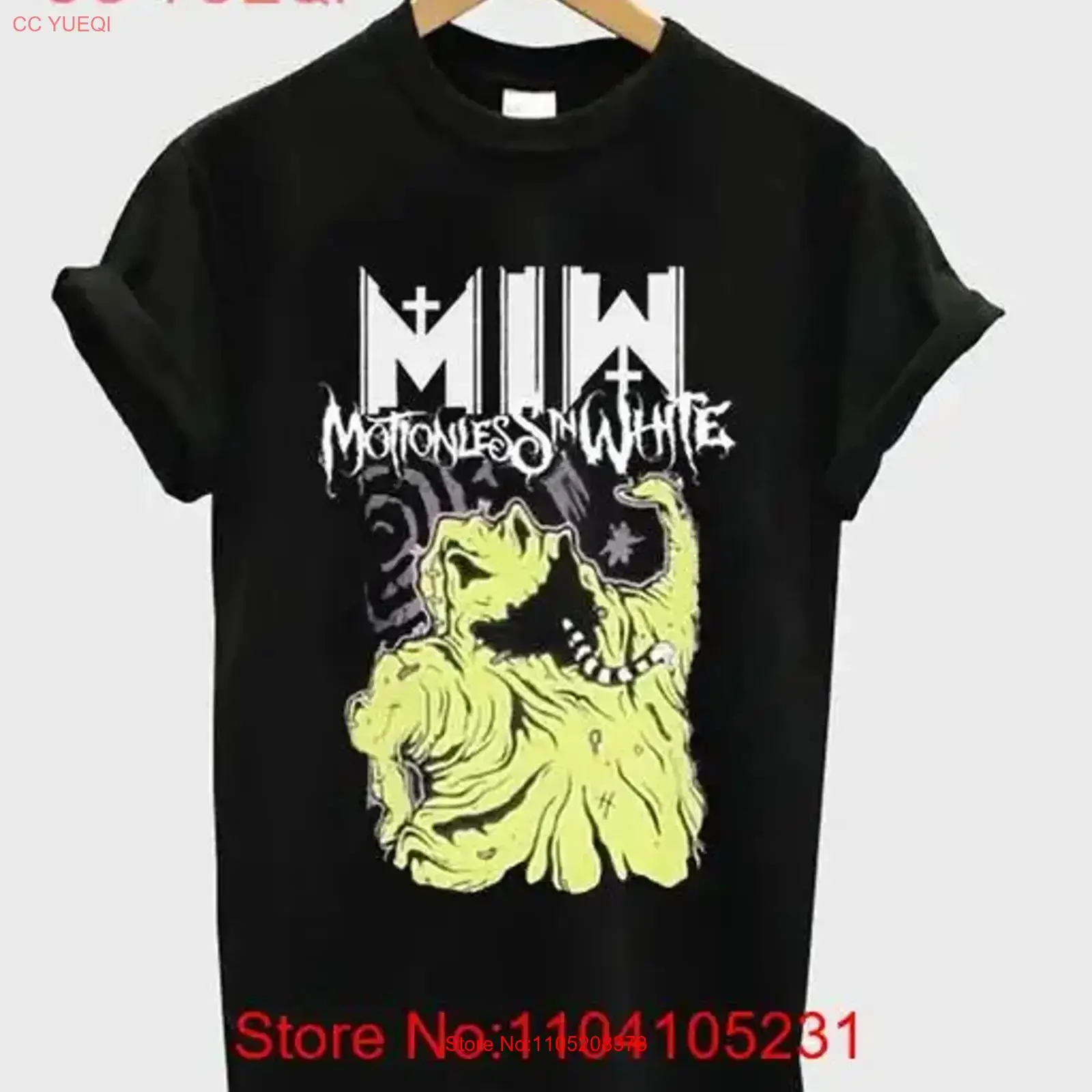 Motionless In White T Shirt  S 5XL I0107 vintage Washed Comfortable Versatile Unisex designer clothes Breathable streetwear