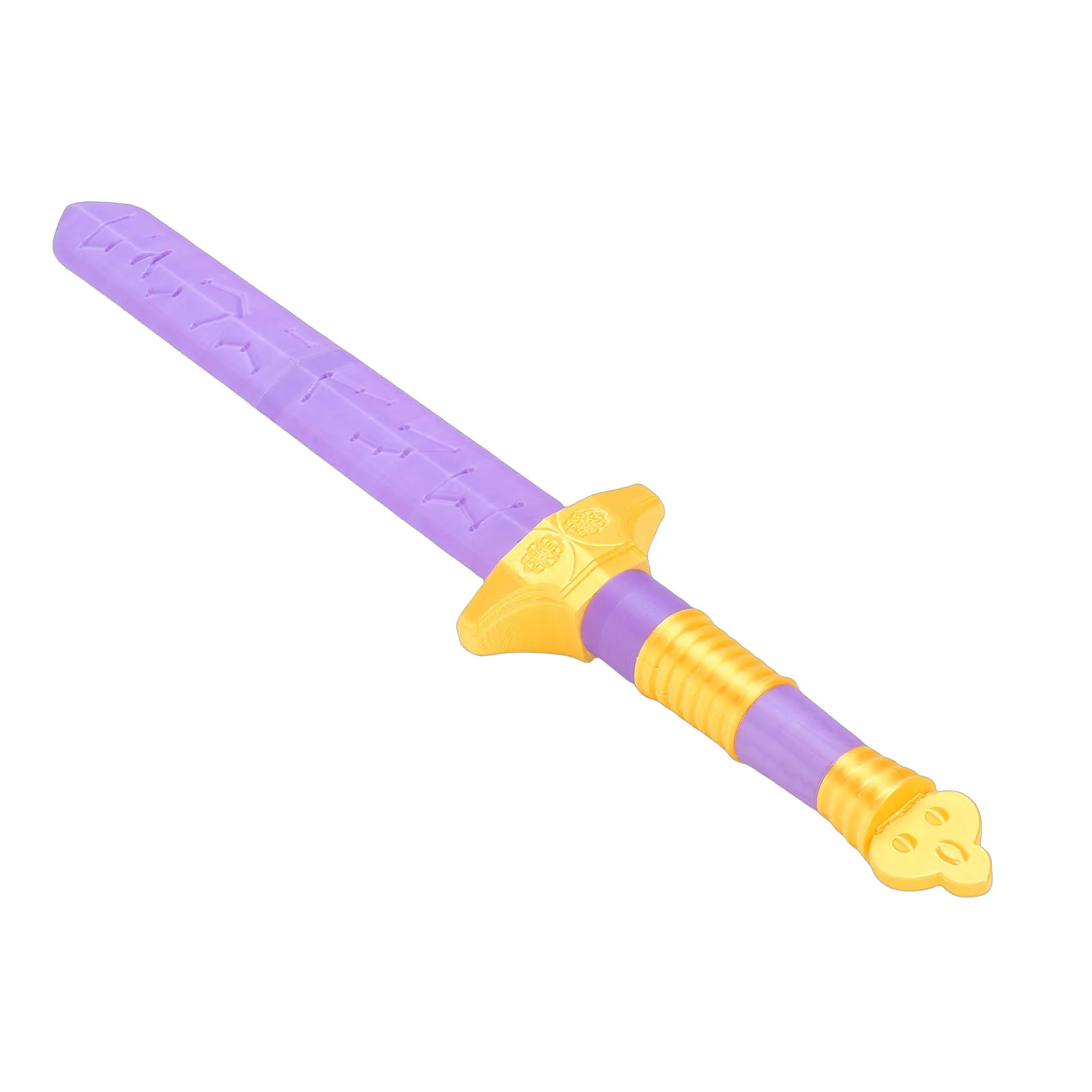 Cosplay Pop Sword Realistic Multifunctional Colorful 3D Printed Anime Character Costume Prop Sword for Photography Collection