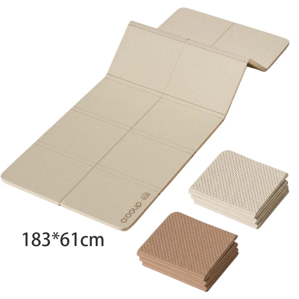 

Foldable Yoga Mat Pilates Fitness Mat TPE 8/6mm Thicknes Eco-friendly Antibacterial Anti-slip Mats Travel Fitness Exercise Pads