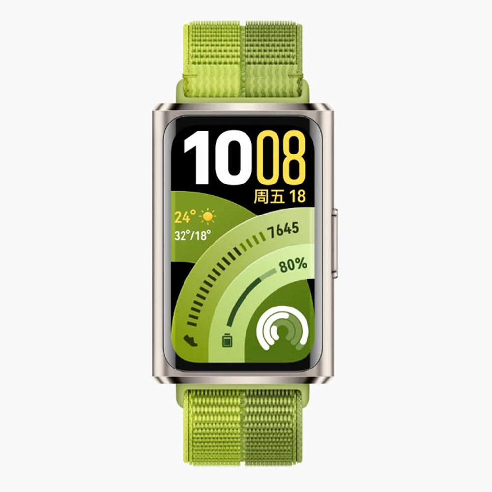 Nylon-Schlaufenarmband für Huawei Band 11 Pro, austauschbares Armband, Uhrenarmband für Huawei Band 11, Original, atmungsaktives Gürtelzubehör – Detail 3
