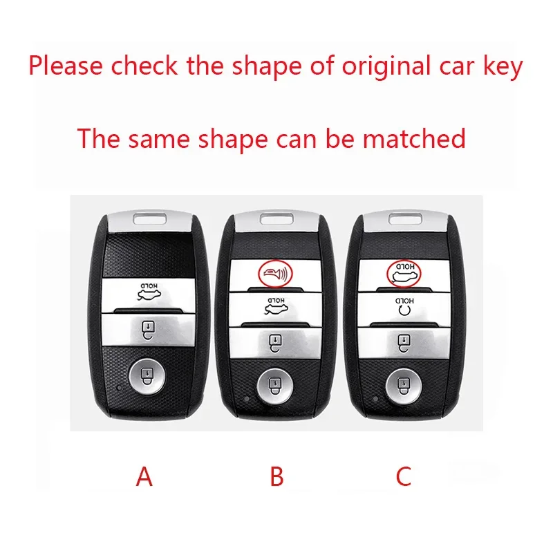 

Car Key Case Cover For Kia Picanto Sportage 2017 2020 RIO 3 Cerato 4 Soul K5 Ceed Optima Seltos Sorento Leather Auto Accessories