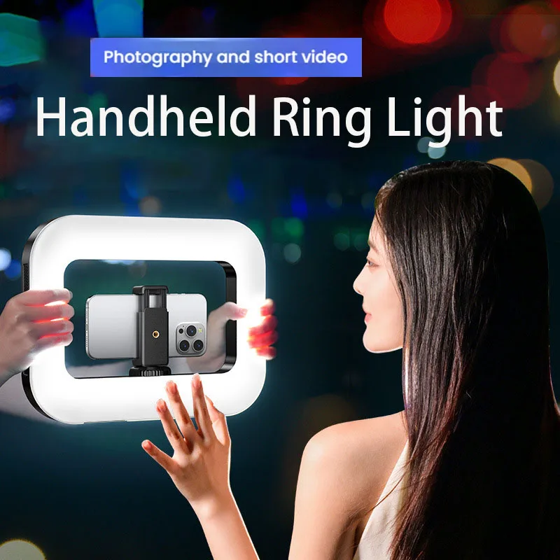 لايف ملء الضوء قابلة للشحن 4000mAh سطوع قابل للتعديل أضواء LED كاميرا الهاتف Selifie ضوء الصورة الرسم المحمولة LED الخفيفة
