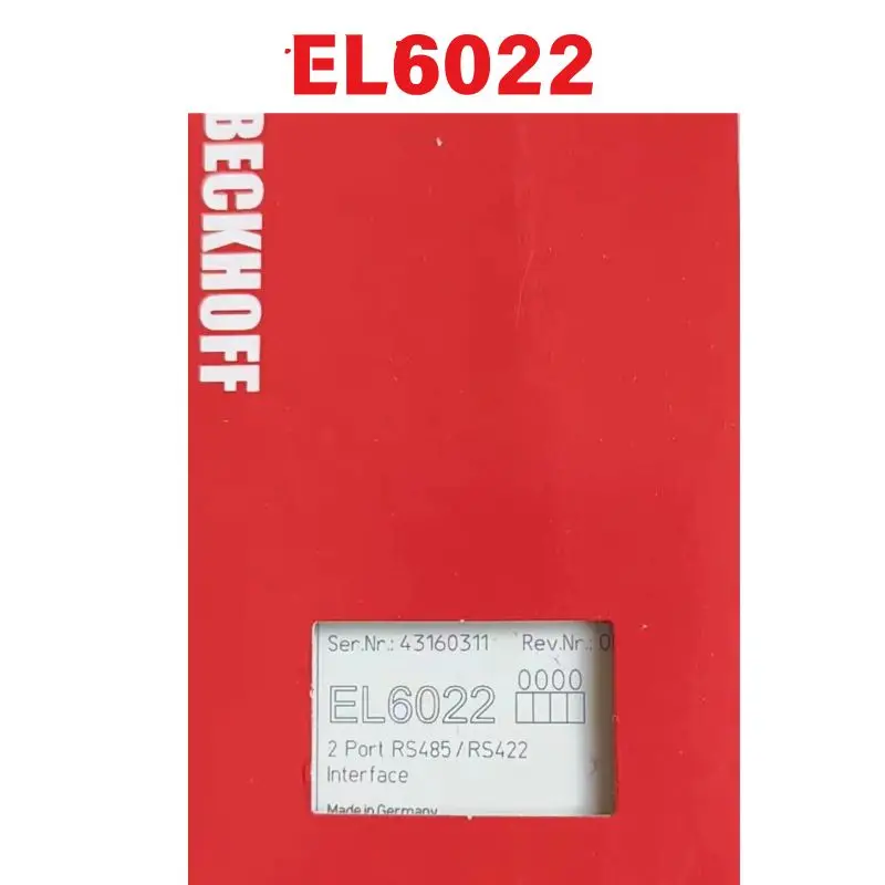 Used OEM disassembled parts EL6022 modular Functional test OK Fast Shipping