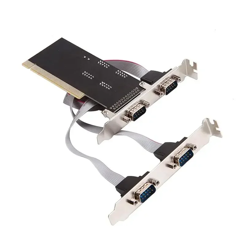 PCI to serial port COM RS232 db9 4 serial port 9pin desktop PCI expansion adapter