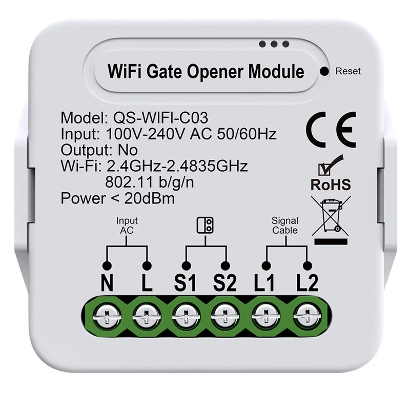A25R-Tuya Smart Curtain Switch Module Connect Roller Blinds Shutter Electric Motor For Alexa Google Home