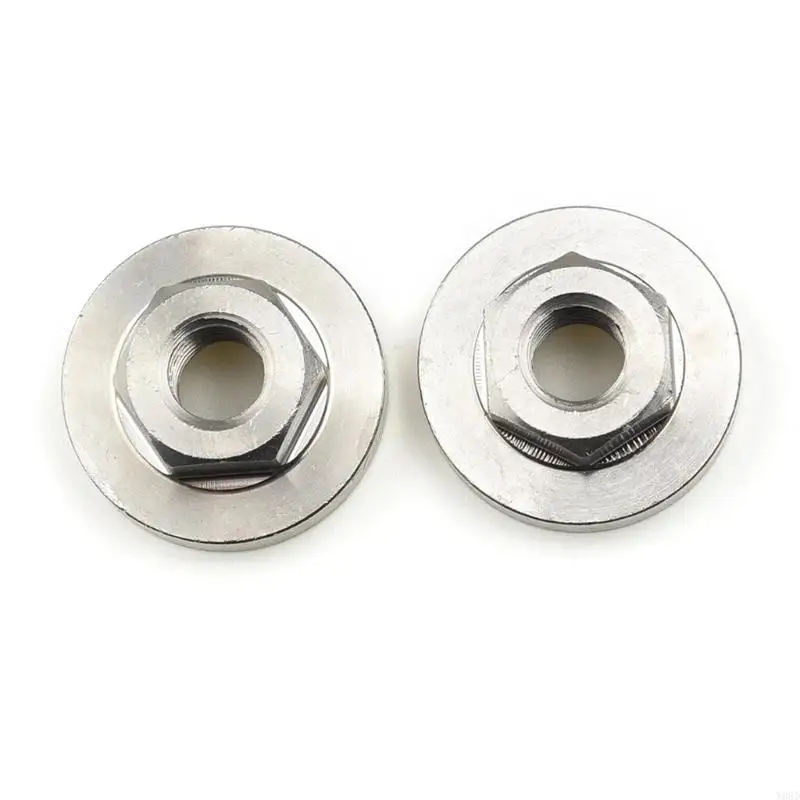 Y08D 2PCS Fil rechange remplacement Plaque pression métallique Plaque pression extérieure intérieure Écrou